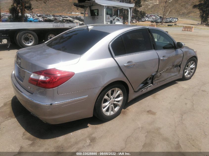 2013 HYUNDAI GENESIS 3.8L KMHGC4DD9DU237672
