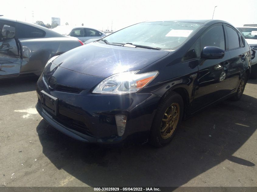 2015 TOYOTA PRIUS FOUR JTDKN3DU6F0448339