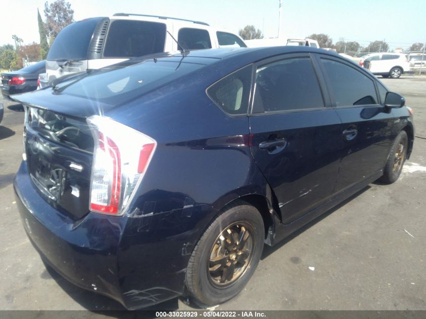 2015 TOYOTA PRIUS FOUR JTDKN3DU6F0448339