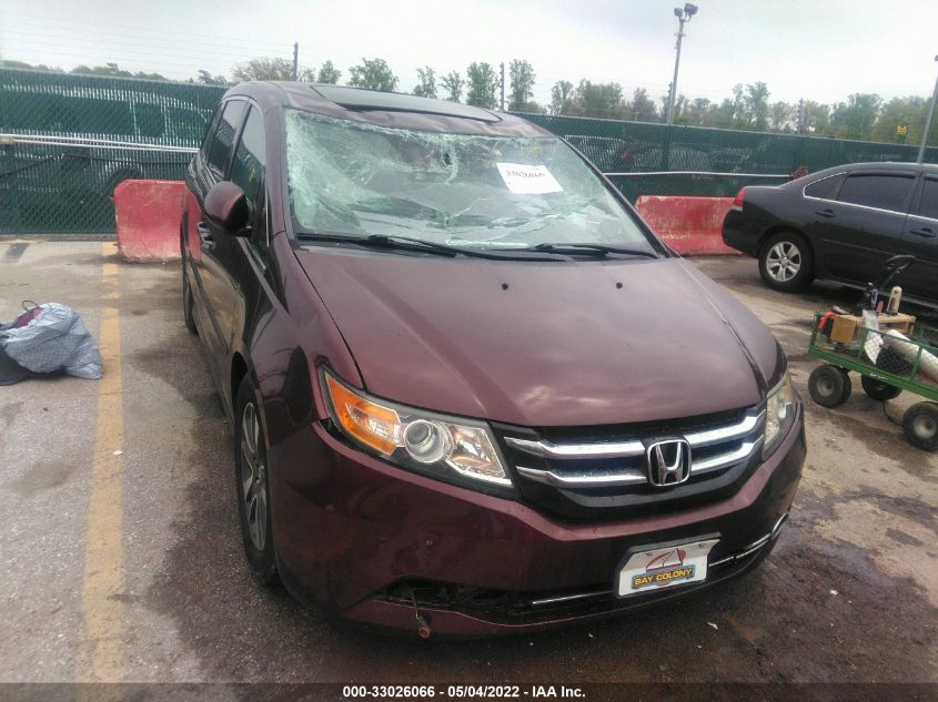 2014 HONDA ODYSSEY TOURING 5FNRL5H92EB010777