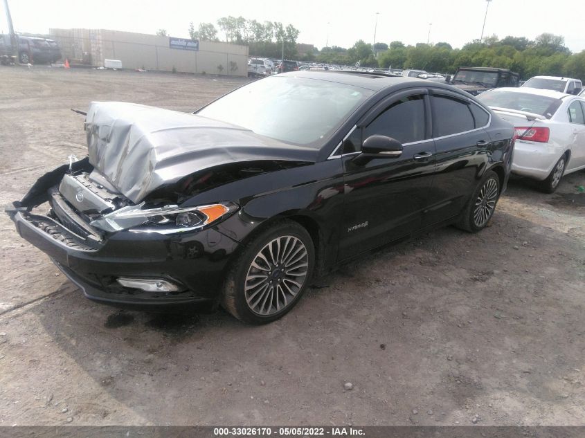 2018 FORD FUSION HYBRID TITANIUM/PLATINUM 3FA6P0RU4JR181834