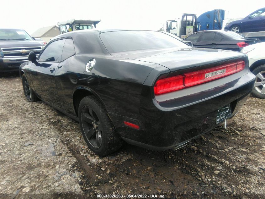 2013 DODGE CHALLENGER SXT 2C3CDYAG9DH692194