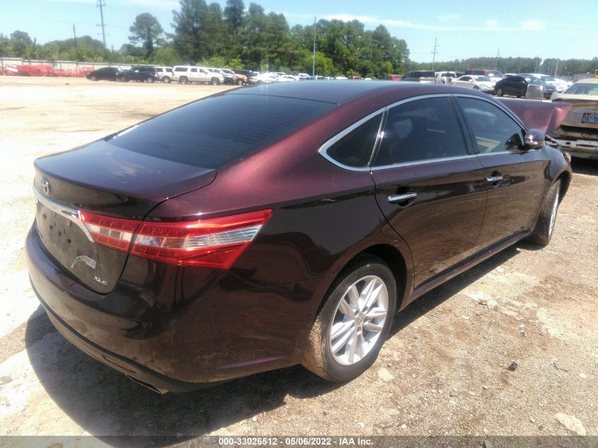 2014 TOYOTA AVALON XLE 4T1BK1EBXEU103683