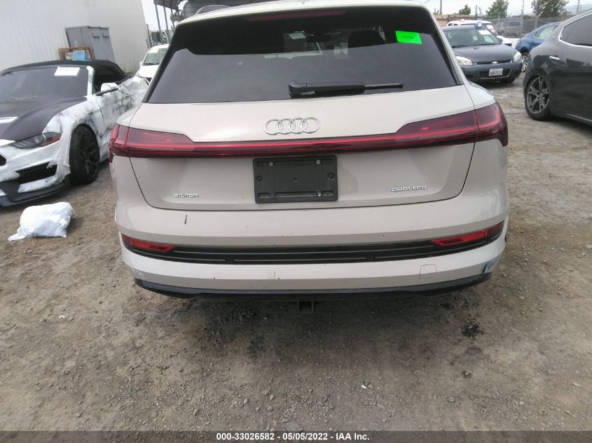 2021 AUDI E-TRON PREMIUM WA1AAAGE5MB013095