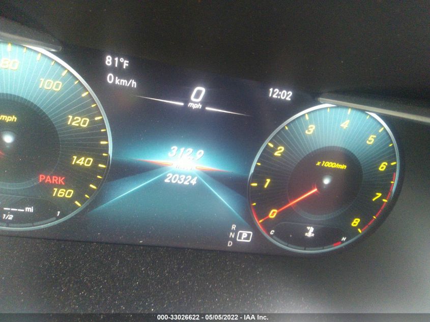 2020 MERCEDES-BENZ GLC GLC 300 W1N0J8EB5LF831171