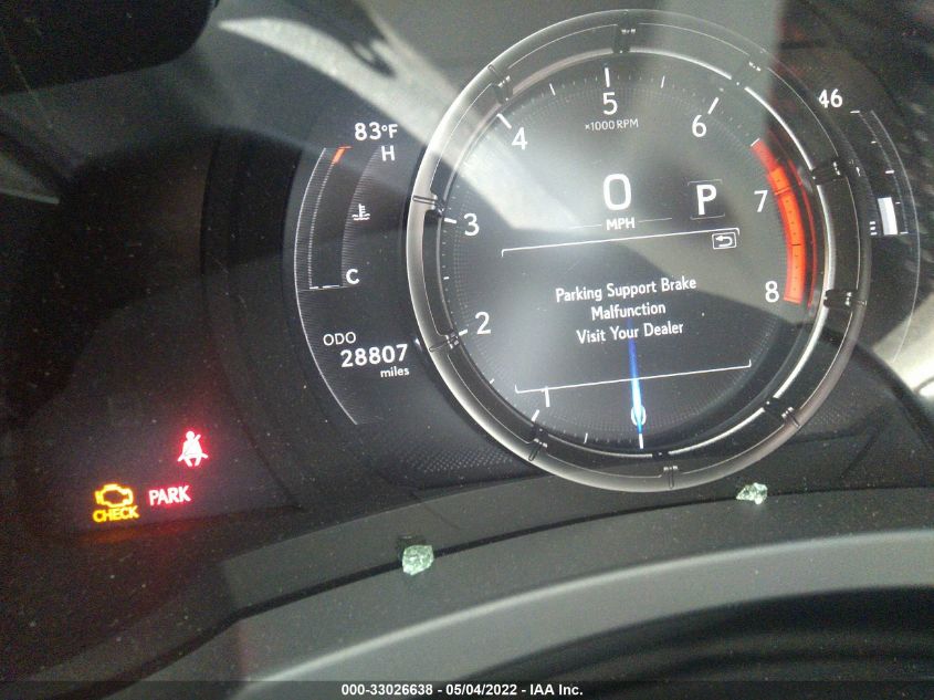 2021 LEXUS IS IS 350 F SPORT JTHGZ1B2XM5038514
