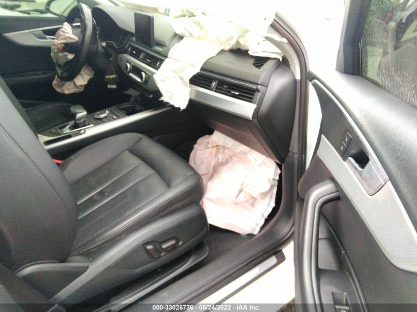 2017 AUDI A4 PREMIUM WAUGNAF46HN019941