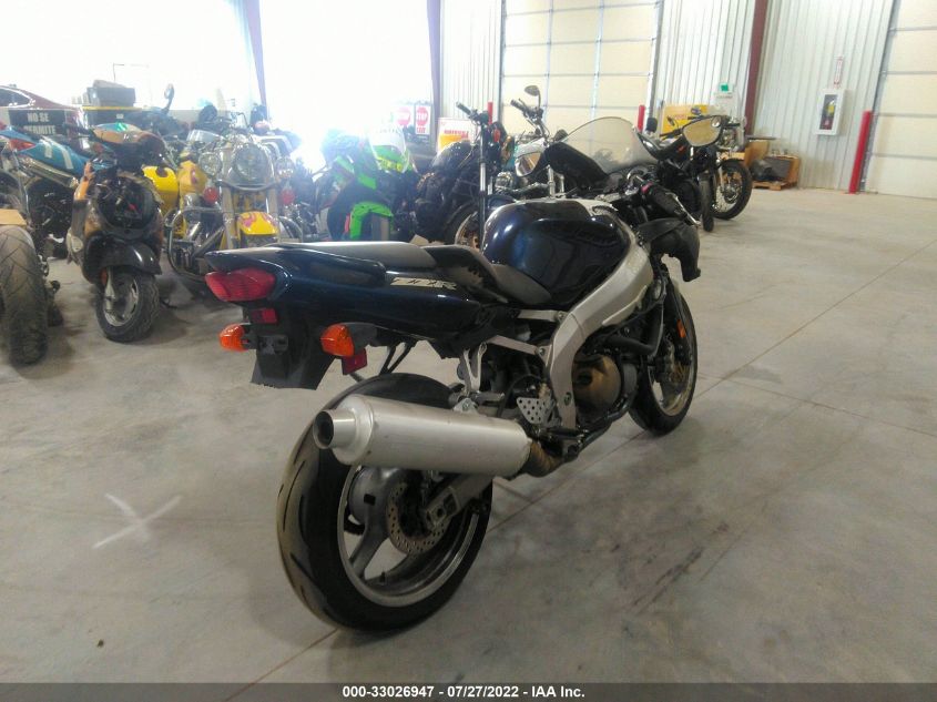 2005 KAWASAKI ZX600 J1 JKAZX4J105A057098