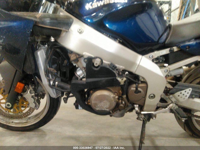 2005 KAWASAKI ZX600 J1 JKAZX4J105A057098