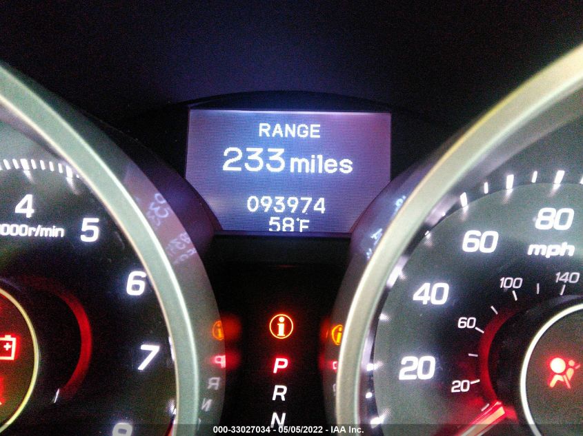 2013 ACURA TL 19UUA8F24DA011414