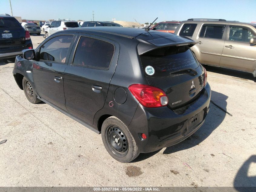 2015 MITSUBISHI MIRAGE DE/RF ML32A3HJ7FH009747
