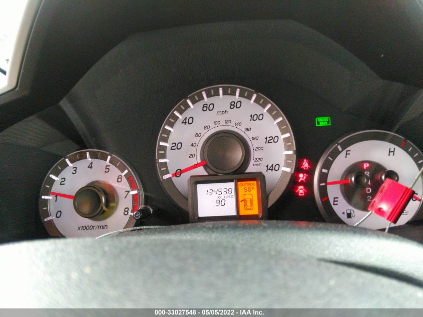 2013 HONDA PILOT EX 5FNYF4H47DB044360