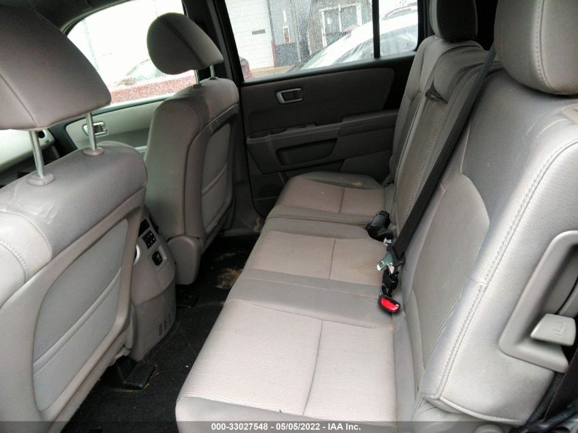 2013 HONDA PILOT EX 5FNYF4H47DB044360