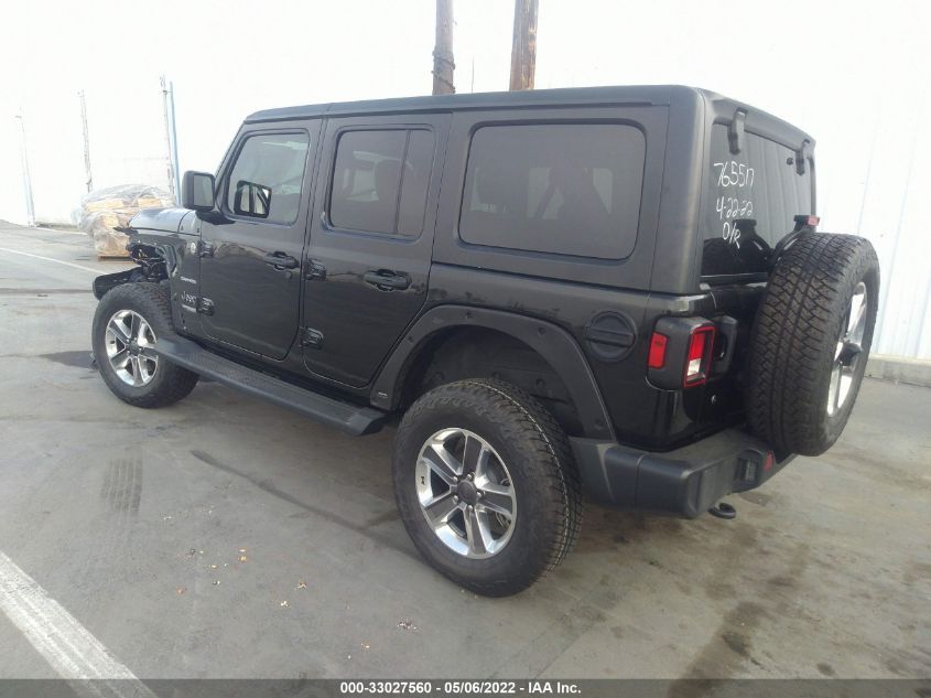 2019 JEEP WRANGLER UNLIMITED SAHARA 1C4HJXEN2KW686409