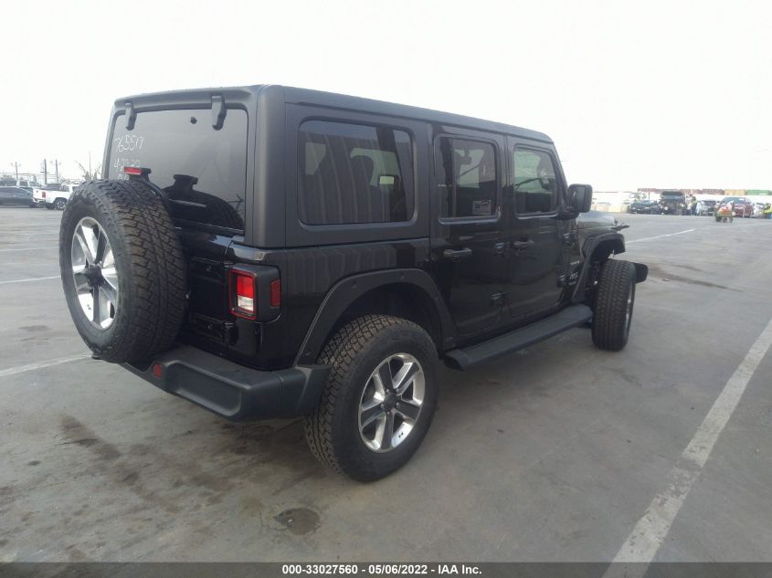 2019 JEEP WRANGLER UNLIMITED SAHARA 1C4HJXEN2KW686409
