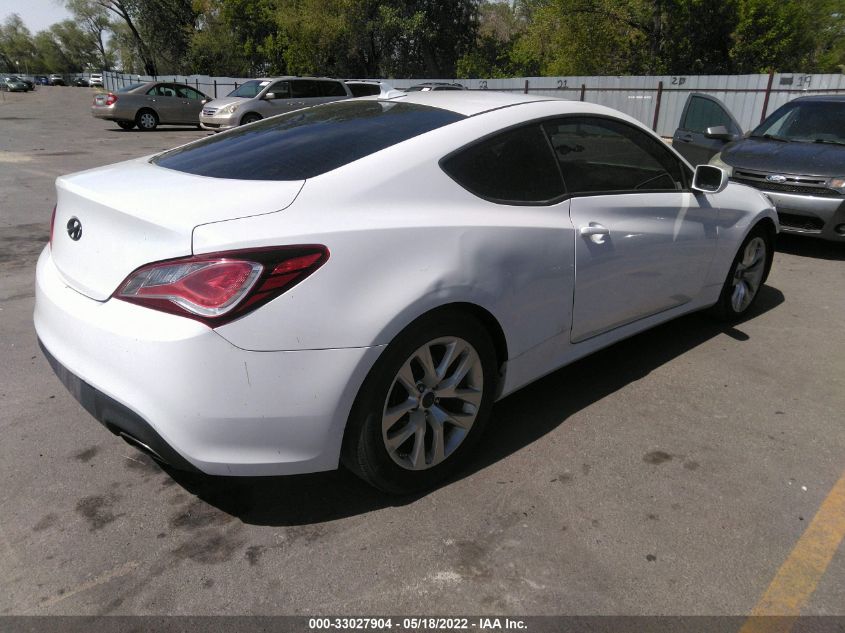 2013 HYUNDAI GENESIS COUPE 2.0T KMHHT6KD2DU111463