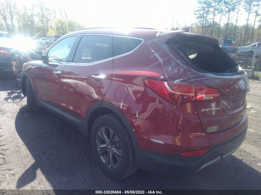 2013 HYUNDAI SANTA FE SPORT 5XYZUDLB9DG003821