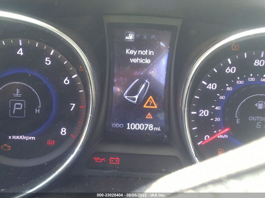 2013 HYUNDAI SANTA FE SPORT 5XYZUDLB9DG003821