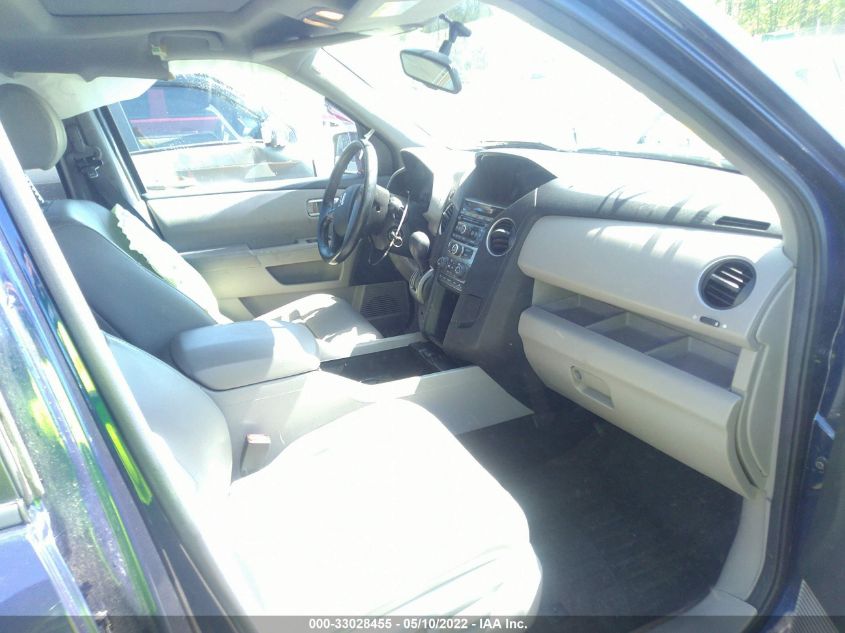 2013 HONDA PILOT EX-L 5FNYF3H54DB032220