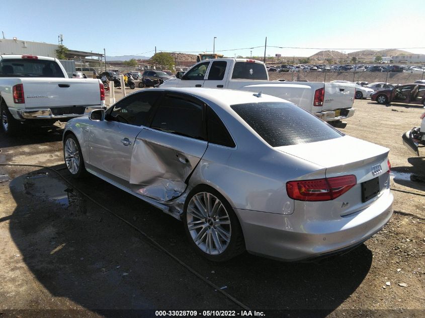 2013 AUDI A4 PRESTIGE WAUKFAFLXDN037433