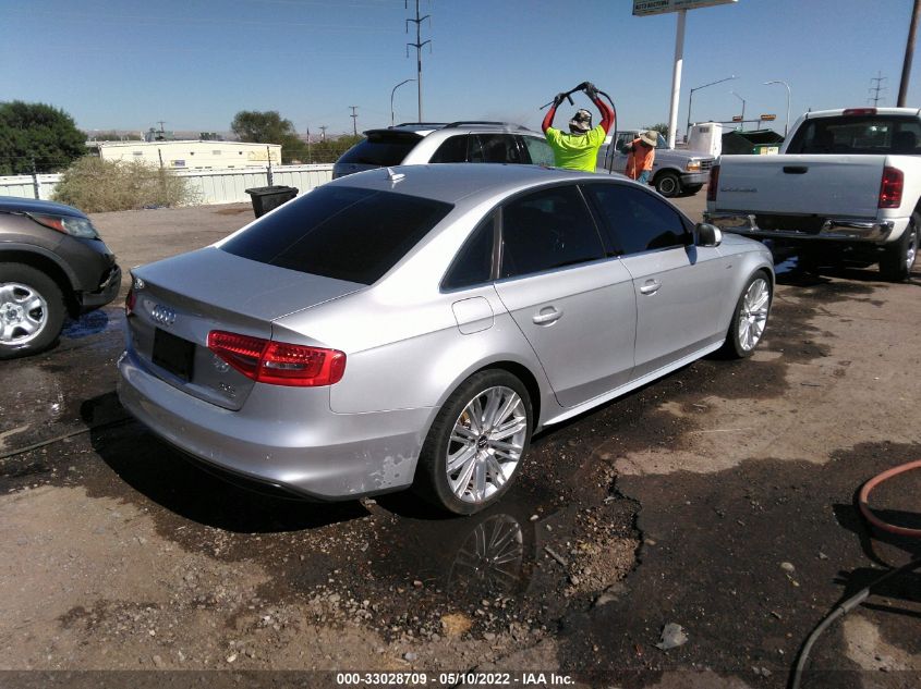 2013 AUDI A4 PRESTIGE WAUKFAFLXDN037433
