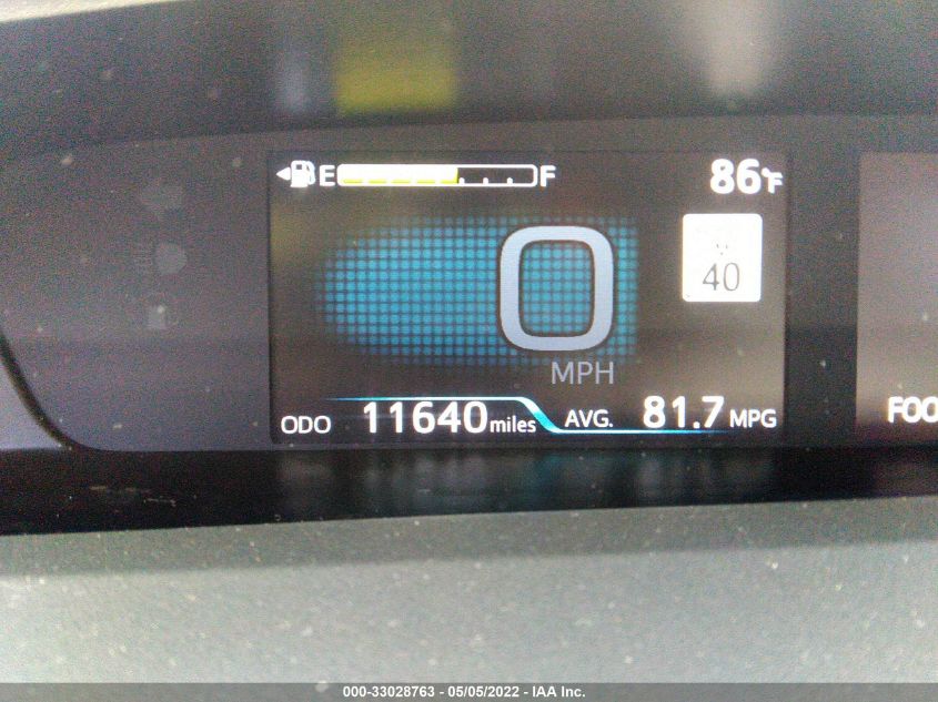 2021 TOYOTA PRIUS PRIME LE/XLE/LIMITED JTDKAMFP8M3194993