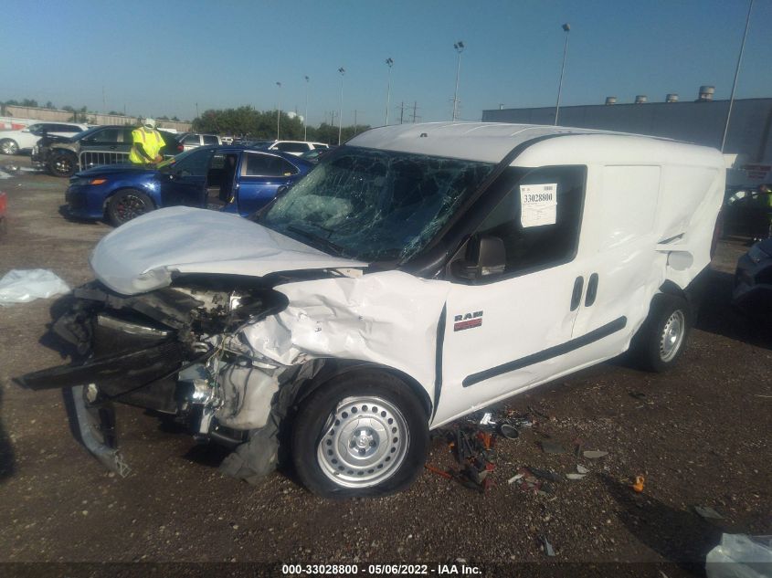 2017 RAM PROMASTER CITY CARGO VAN TRADESMAN ZFBERFAB8H6D97101