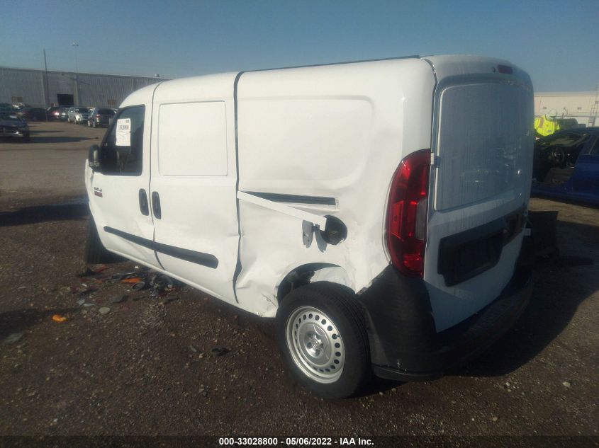 2017 RAM PROMASTER CITY CARGO VAN TRADESMAN ZFBERFAB8H6D97101