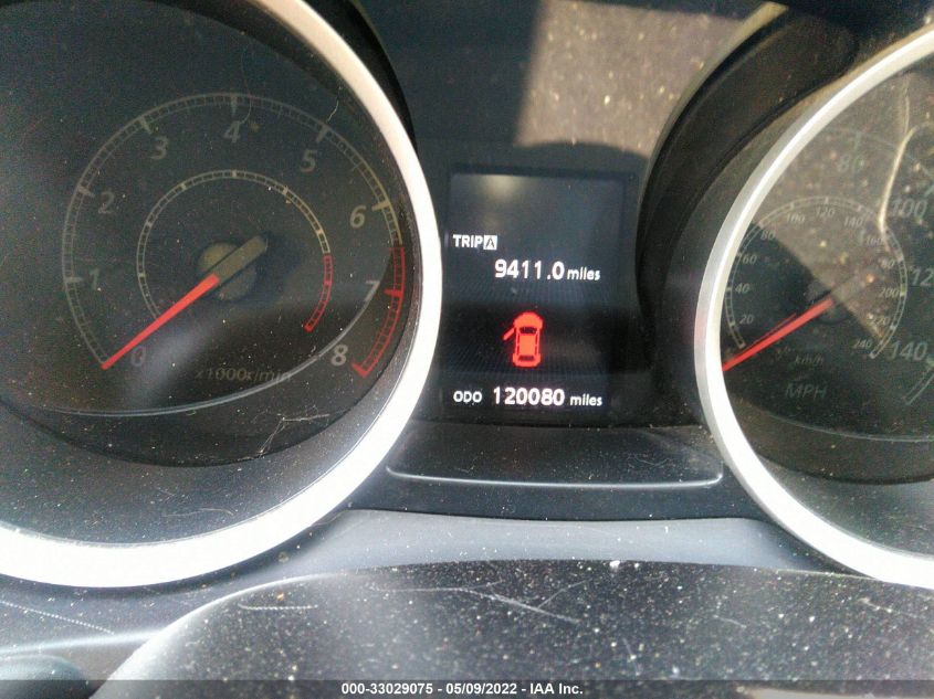 2013 MITSUBISHI LANCER GT JA32U8FW3DU009778