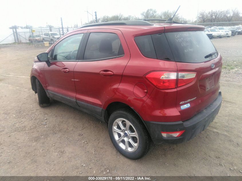 2018 FORD ECOSPORT SE MAJ6P1UL4JC172893
