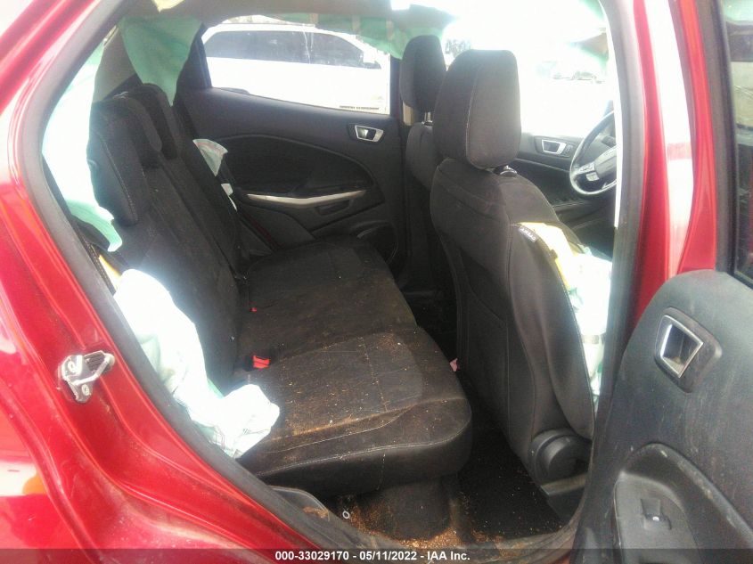 2018 FORD ECOSPORT SE MAJ6P1UL4JC172893