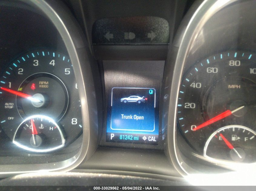 2016 CHEVROLET MALIBU LIMITED LT 1G11C5SA5GU126445