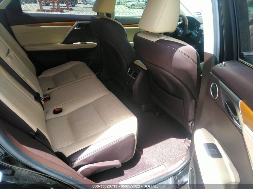 2019 LEXUS RX RX 350 2T2ZZMCA3KC122347
