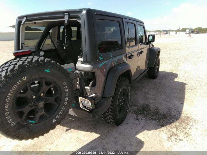 2020 JEEP WRANGLER UNLIMITED WILLYS 1C4HJXDG2LW201416