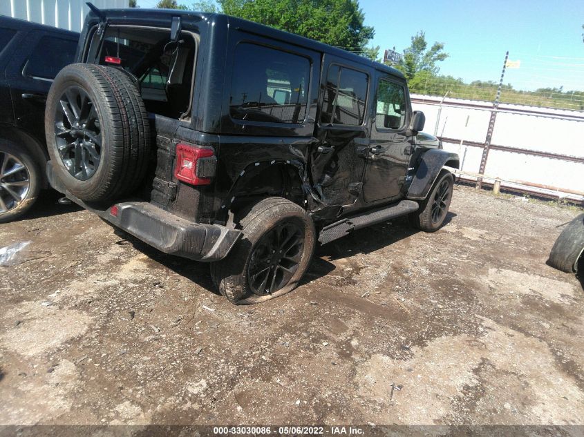 2021 JEEP WRANGLER 4XE UNLIMITED SAHARA 1C4JJXP68MW732559