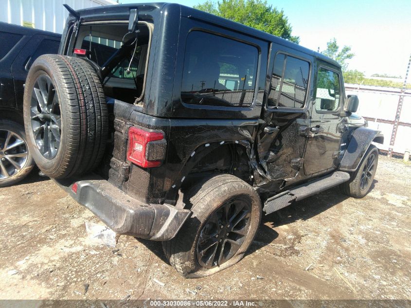 2021 JEEP WRANGLER 4XE UNLIMITED SAHARA 1C4JJXP68MW732559
