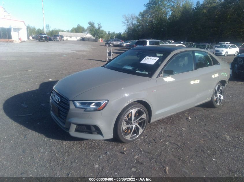 2020 AUDI A3 SEDAN S LINE PREMIUM PLUS WAUJEGFFXLA016633