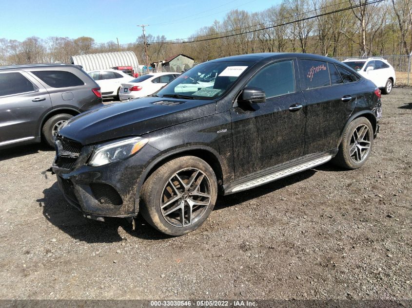 2019 MERCEDES-BENZ GLE AMG GLE 43 4JGED6EB3KA142150