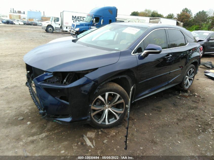 2017 LEXUS RX RX 350 2T2BZMCA4HC124456