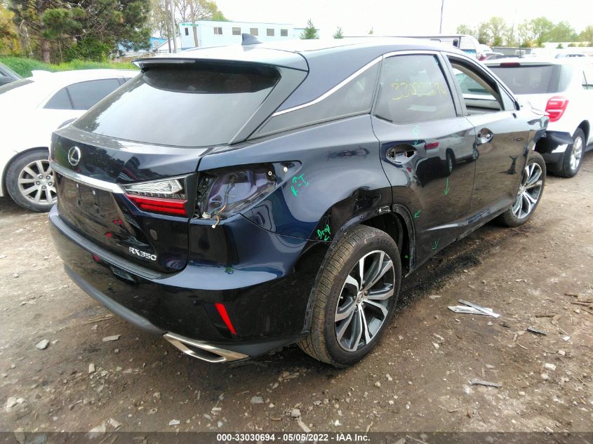 2017 LEXUS RX RX 350 2T2BZMCA4HC124456