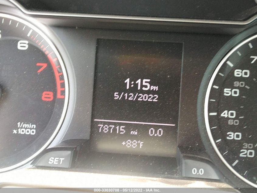 2014 AUDI A4 PREMIUM WAUBFAFL3EN014867