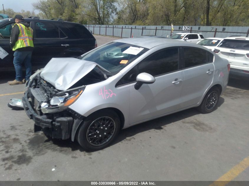 2015 KIA RIO LX KNADM4A34F6432745