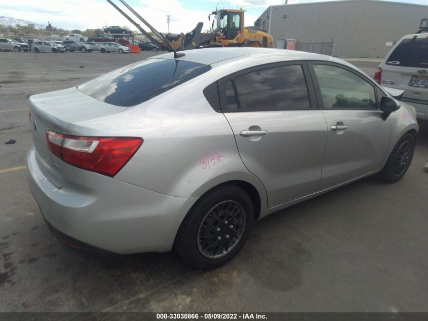 2015 KIA RIO LX KNADM4A34F6432745