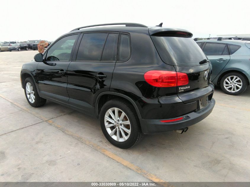 2018 VOLKSWAGEN TIGUAN LIMITED WVGAV7AX0JK005050