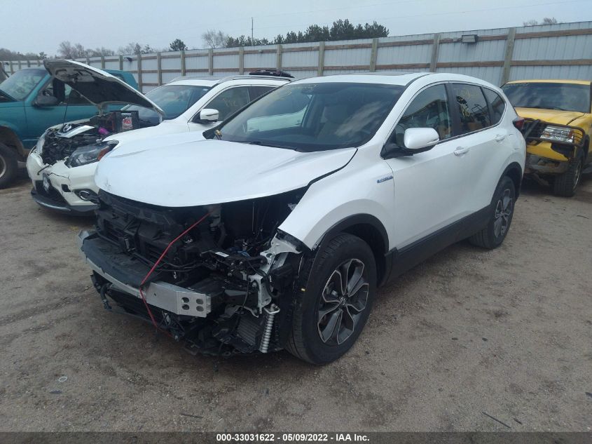2021 HONDA CR-V HYBRID EX-L 7FART6H81ME002699