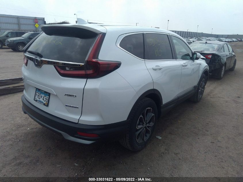 2021 HONDA CR-V HYBRID EX-L 7FART6H81ME002699