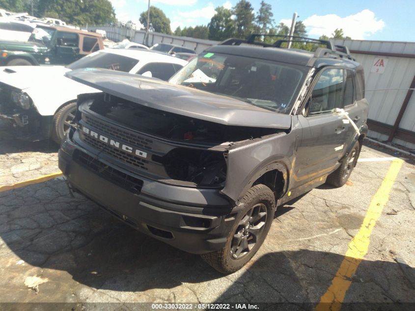 2021 FORD BRONCO SPORT BADLANDS 3FMCR9D97MRA61976