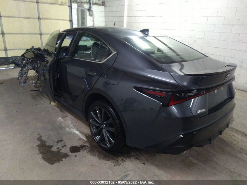2021 LEXUS IS IS 350 F SPORT JTHGZ1E27M5020533