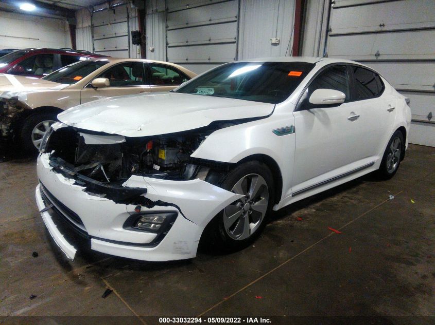 2015 KIA OPTIMA HYBRID EX KNAGN4AD0F5088324