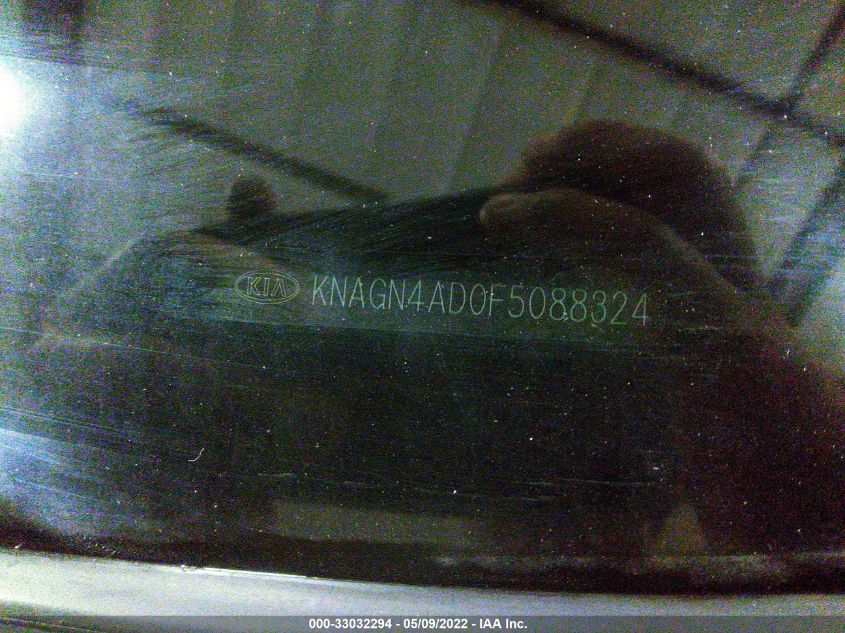2015 KIA OPTIMA HYBRID EX KNAGN4AD0F5088324